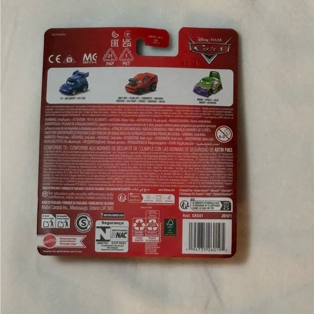 Cars Mini Racers 3-Pack - Picture 2 of 4